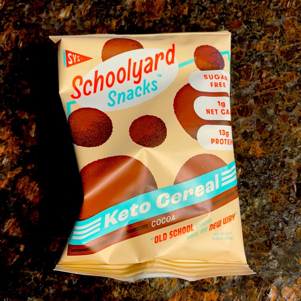 10 individual packages of schoolyard snacks cereal chocolate